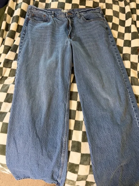 Abercrombie & Fitch Ultra Loose Low Rise 32/12 Long - Picture 1 of 3